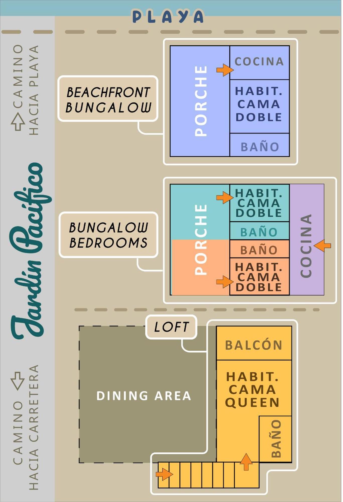 Jardin Pacifico Hotell Canoa Eksteriør bilde